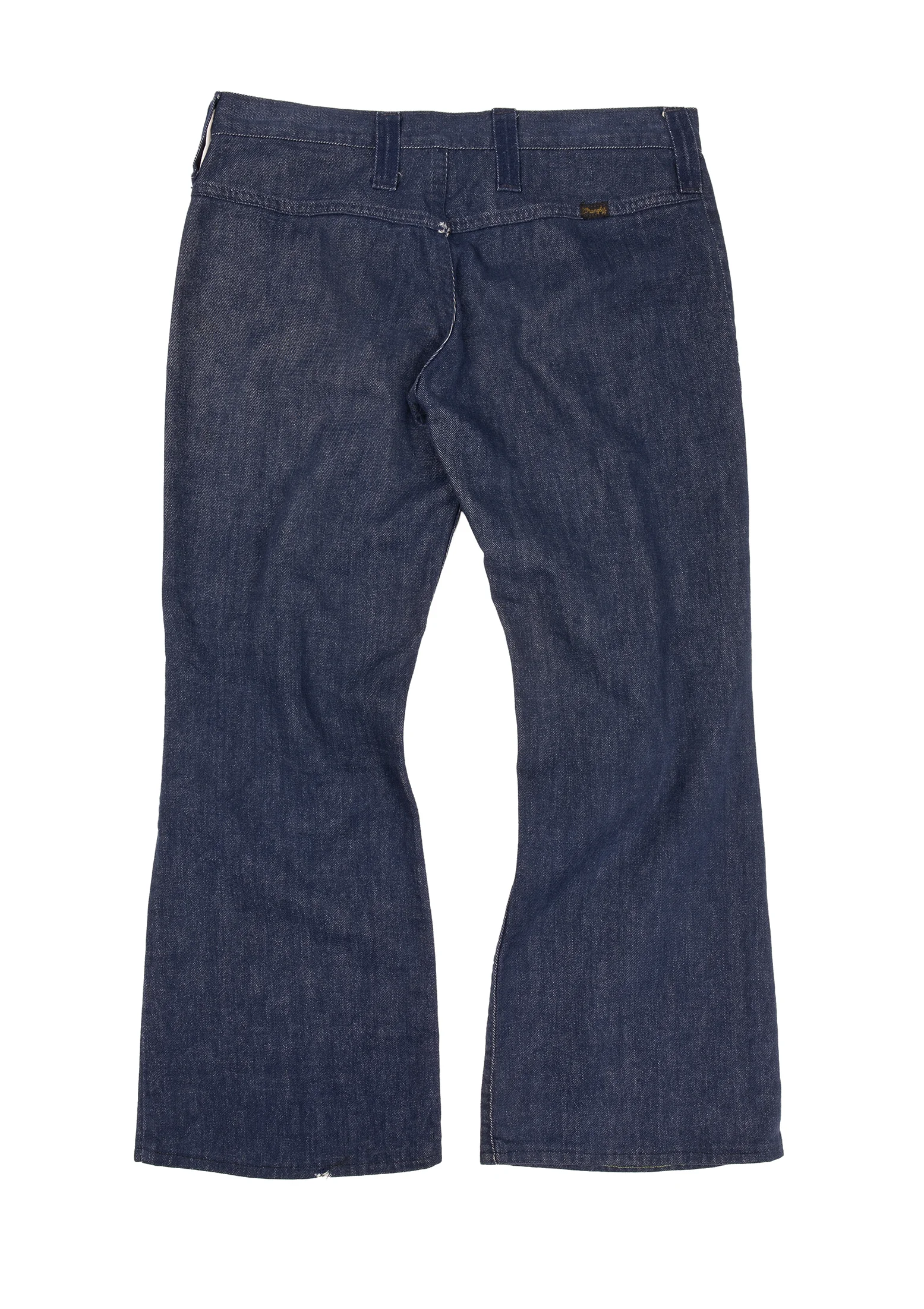 パンツ 90s Wrangler 2tuck wide denim slacks W36 Wrangler High Waters 32x26 — Honeypot Vintage